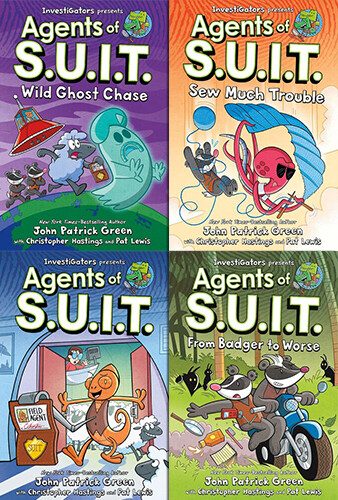 Investigators: Agents of S.U.I.T. 하드커버 4종 세트