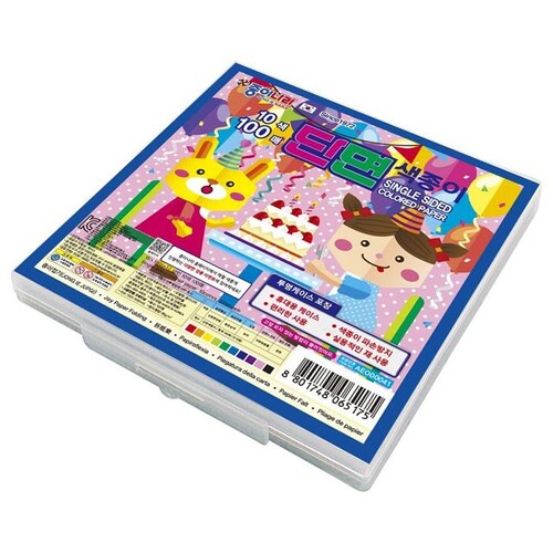 6000 단면색종이 (케이스)