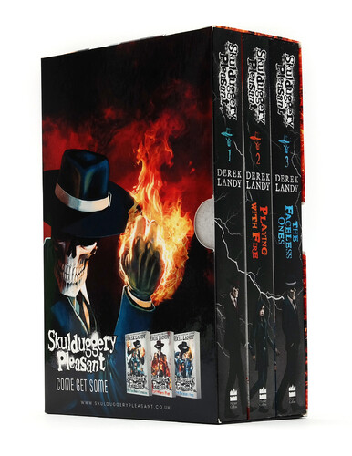 Skulduggery Pleasant 페이퍼백 3종 박스 세트