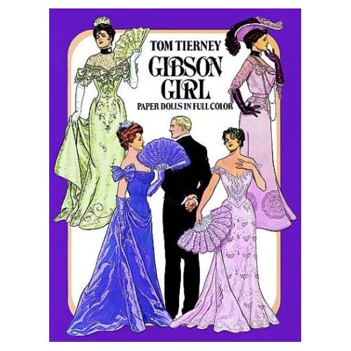 Gibson Girls Paper Dolls in Full Colour