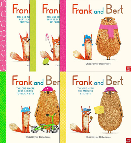 Frank and Bert 시리즈 페이퍼백 5종 세트 (QR음원 제공)