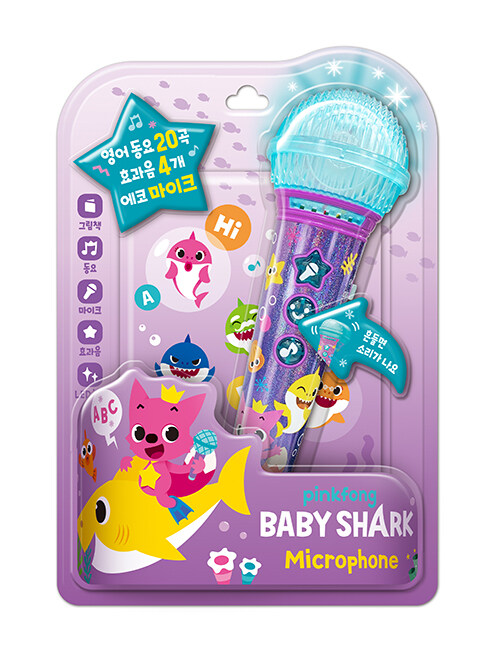 핑크퐁 상어가족 영어동요 마이크 (Pinkfong Baby Shark Microphone)