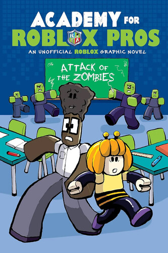 Academy For Roblox Pros #01: Attack Of The Zombies (Graphic Novel)