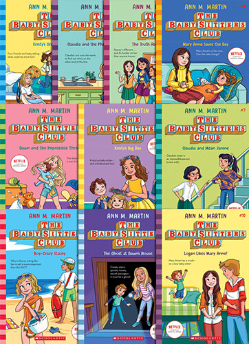 The Baby-Sitters Club 챕터북 시리즈 #01~#10 페이퍼백 10종 세트