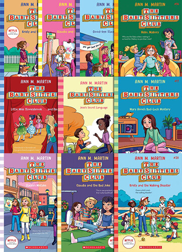 The Baby-Sitters Club 챕터북 시리즈 #11~#20 페이퍼백 10종 세트