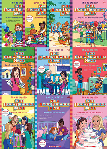 The Baby-Sitters Club 챕터북 시리즈 #21~#30 페이퍼백 10종 세트