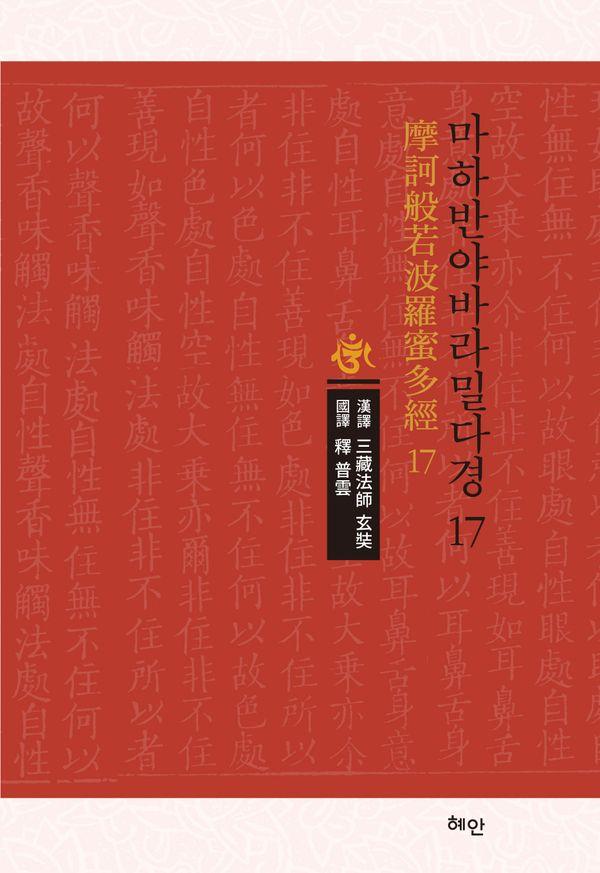 마하반야바라밀다경 17 (양장)
