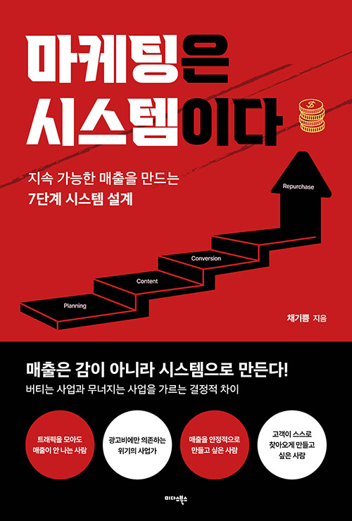 마케팅은 시스템이다 : 지속 가능한 매출을 만드는 7단계 시스템 설계