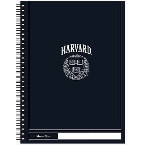 하버드 모토 노트 HM - 0002 [블랙]
