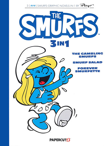 The Smurfs Graphic Novels 3-In-1 #9 3종 합본