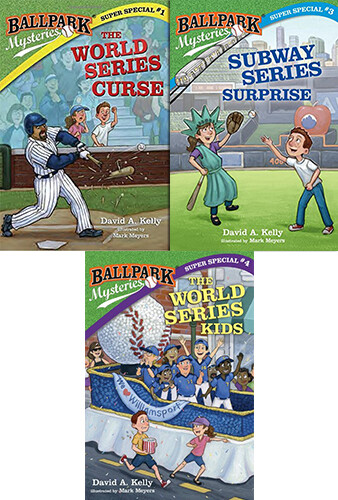 Ballpark Mysteries Super Special 시리즈 페이퍼백 3종 세트 (#2편 제외)