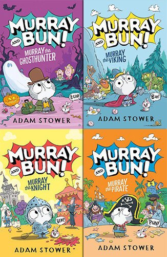 Murray and Bun 시리즈 페이퍼백 4종 세트