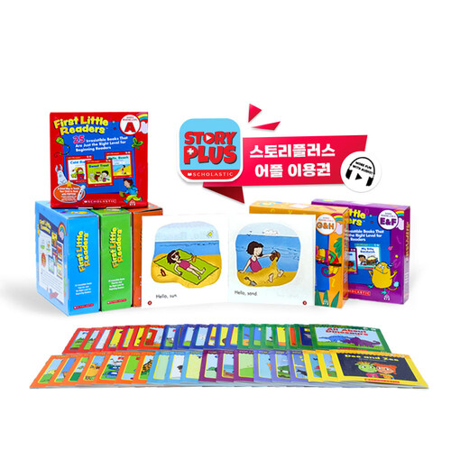 스콜라스틱 First Little Readers Level A-G&H 6종 풀세트(StoryPlus 버전, 팝펜 미포함)