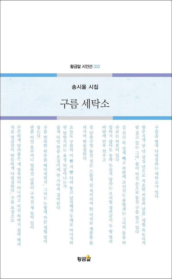 구름 세탁소 - 황금알 시인선 333
