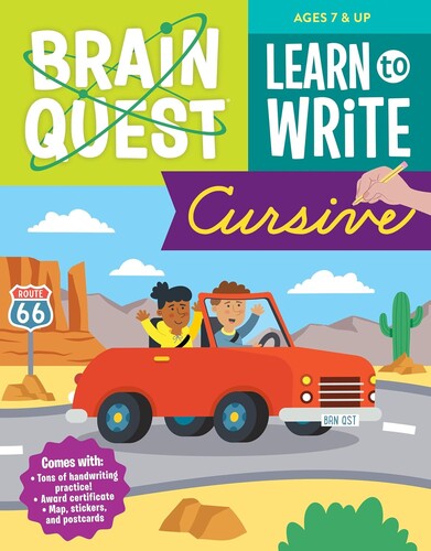 Brain Quest Learn to Write Cursive (Ages 7 & UP)
