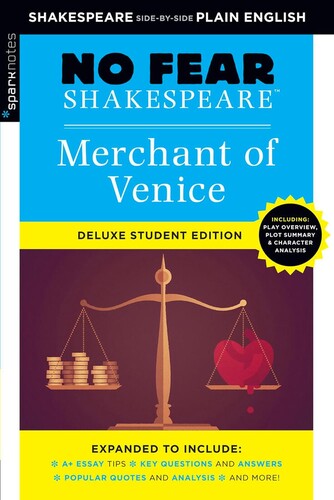 No Fear Shakespeare: Merchant of Venice (Deluxe Student Editions)