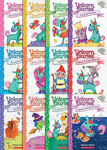 Unicorn Diaries 시리즈 챕터북 페이퍼백 12종 세트 (A Branches Book)