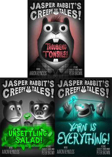 Jasper Rabbit's Creepy Tales 하드커버 3종 세트