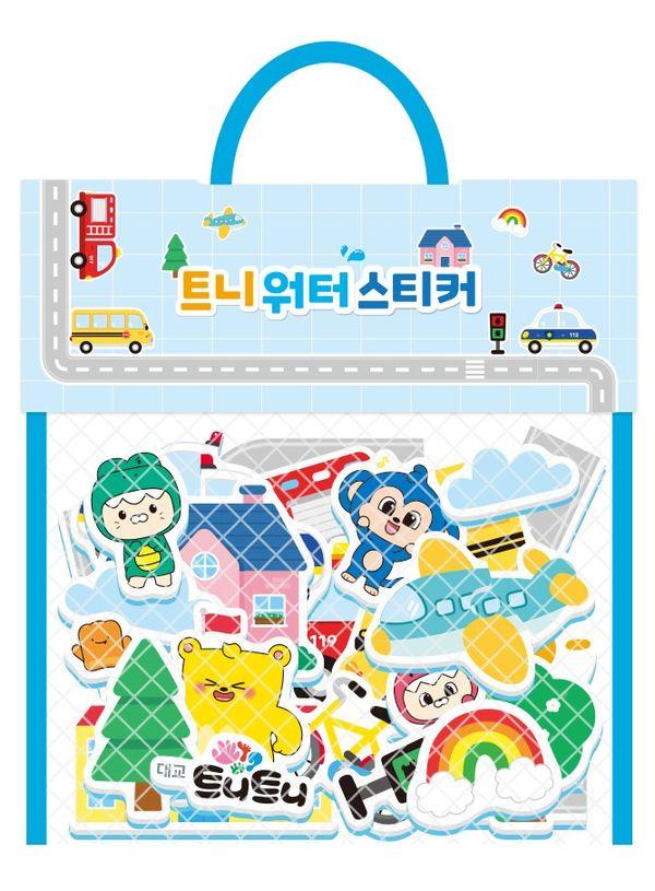 말랑 착착 목욕 놀이 스티커 : 트니 워터 스티커