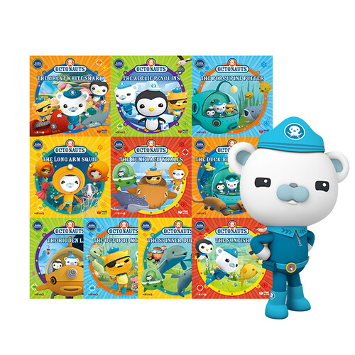옥토넛 Octonauts Reading Adventure 10 Books Set (세이펜 호환, QR음원 제공)