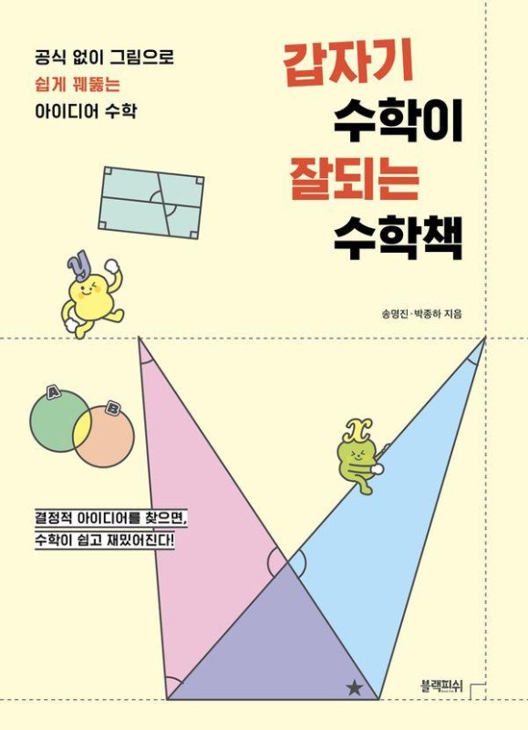 갑자기 수학이 잘되는 수학책 : 공식 없이 그림으로 쉽게 꿰뚫는 아이디어 수학