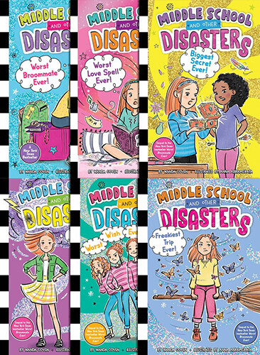 Middle School and Other Disasters 페이퍼백 6종 세트