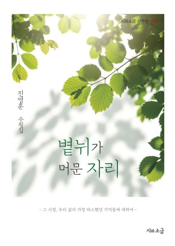 볕뉘가 머문 자리 - 시와소금 산문선 23