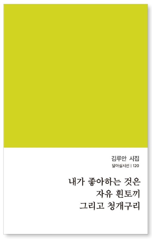 내가 좋아하는 것은 자유 흰토끼 그리고 청개구리- 달아실시선 120