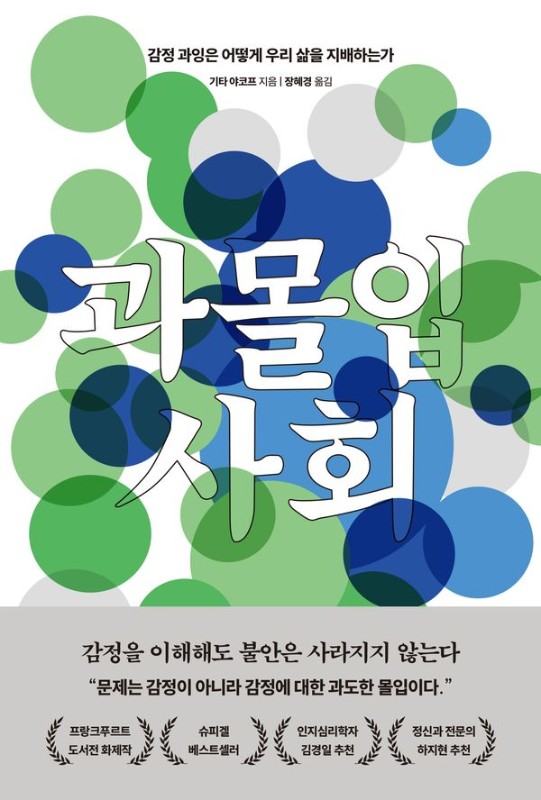 과몰입 사회 : 감정 과잉은 어떻게 우리 삶을 지배하는가