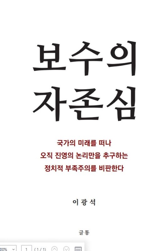 보수의 자존심