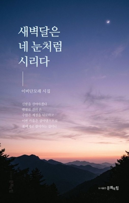 새벽달은 네 눈처럼 시리다
