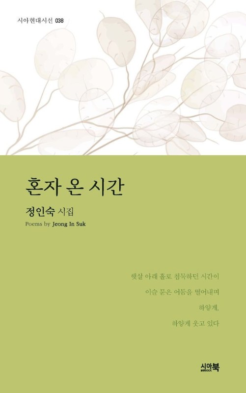 혼자 온 시간 - 시아현대시선 38