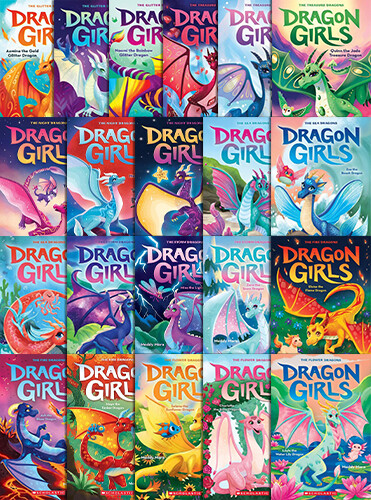 Dragon Girls 시리즈 페이퍼백 21종 세트