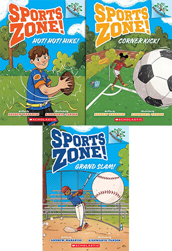Sports Zone 시리즈 페이퍼백 3종 세트 (A Branches Book)