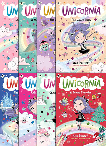 Unicornia 시리즈 페이퍼백 8종 세트