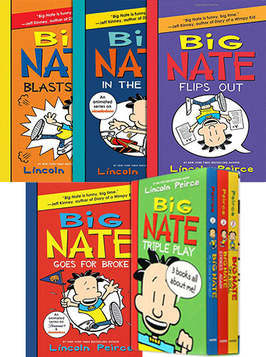 Big Nate 챕터북 페이퍼백 7종 세트